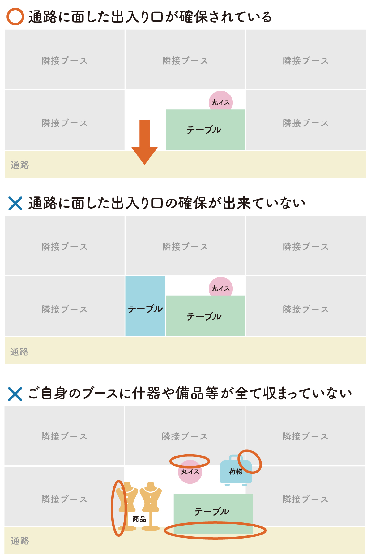 出店者の皆様へのお願い | 京都ハンドメイドマルシェ